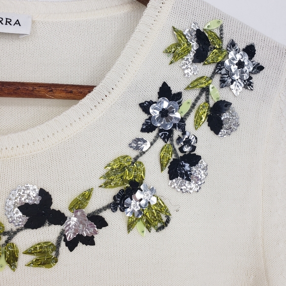 Altuzarra Hermione Floral Merino Wool Sweater - Picture 4 of 11